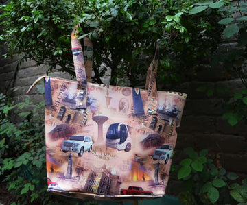 Tote car printed bag